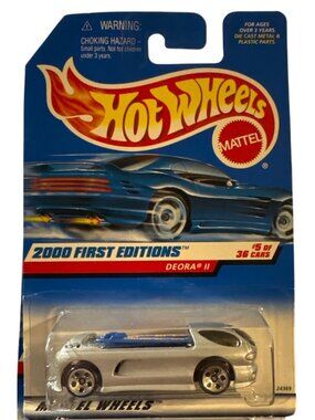 2/$12 VintageDie Cast Hot Wheels 2000 First Editions Deora II Car #5 Of 36 Cars